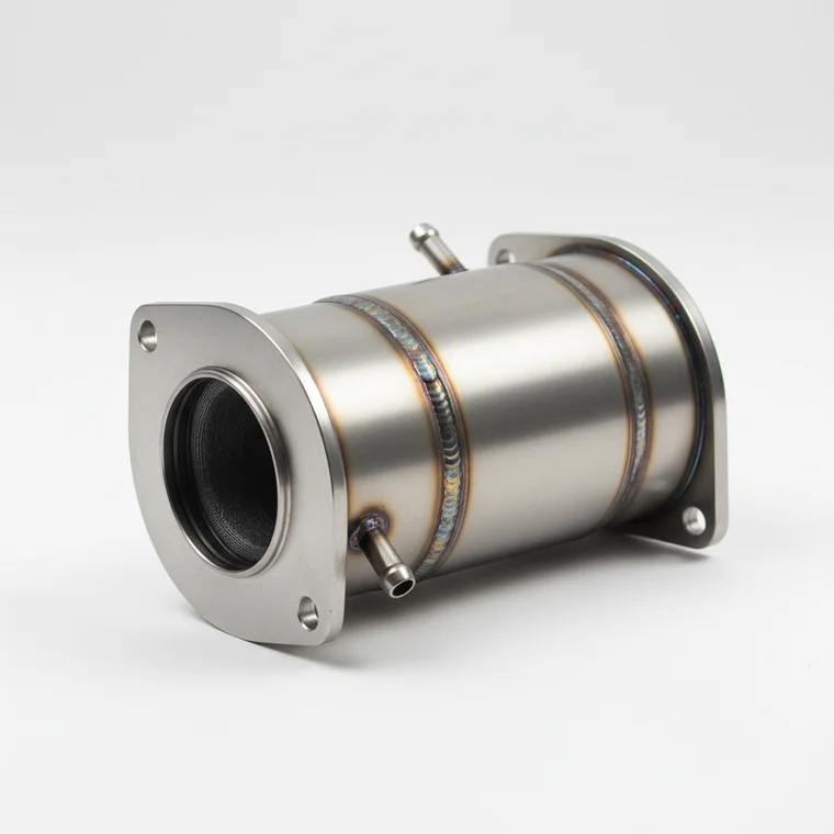 Widok nowoczesnego diesla 2.0 po 2015 roku z filtrem DPF, przykład auta z objawami zapchanego filtra cząstek stałych