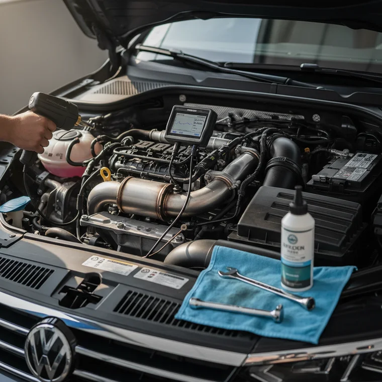 Jak wymusić regenerację DPF w Volkswagenie Passat B8 w warunkach domowych