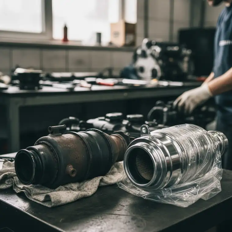 Kiedy wymienić filtr DPF na nowy zamiast regeneracji w dieslu klasy średniej