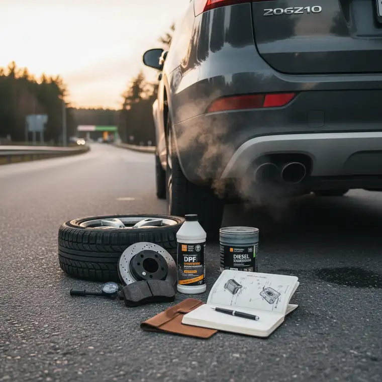 Jak właściwie przygotować auto do długiej trasy aby dopalić DPF