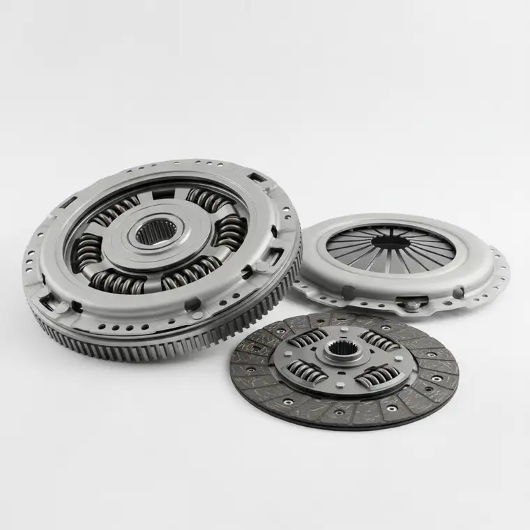 Silnik Skoda Octavia 1.9 TDI podczas wymiany zestawu sprzęgło plus dwumasa dobranego dokładnie po numerze silnika