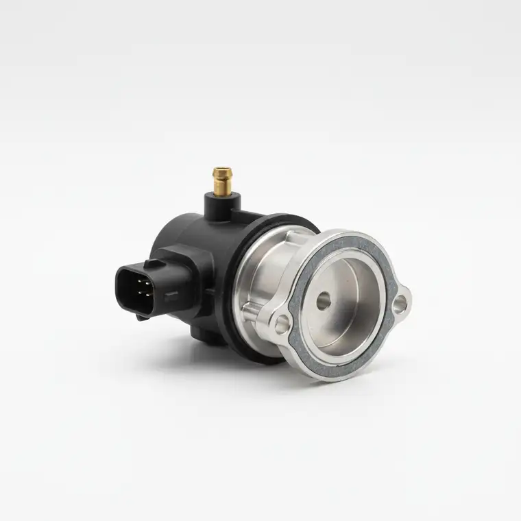 Mechanik przy komorze silnika małego diesla 1.5 dCi pokazujący wymianę zaworu EGR oraz omówienie ile trwa wymiana tego elementu