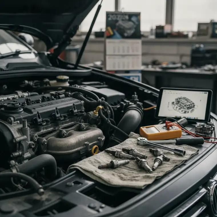 Ile kosztuje wymiana świec żarowych w 2026 roku w popularnym dieslu 1.6