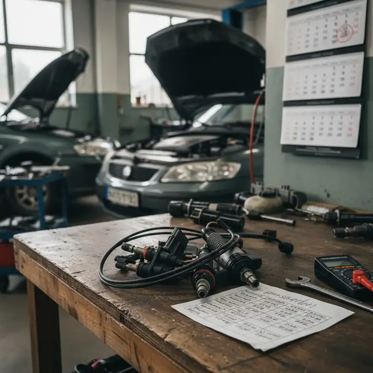 Ile kosztuje wymiana cewki zapłonowej w 2026 roku?